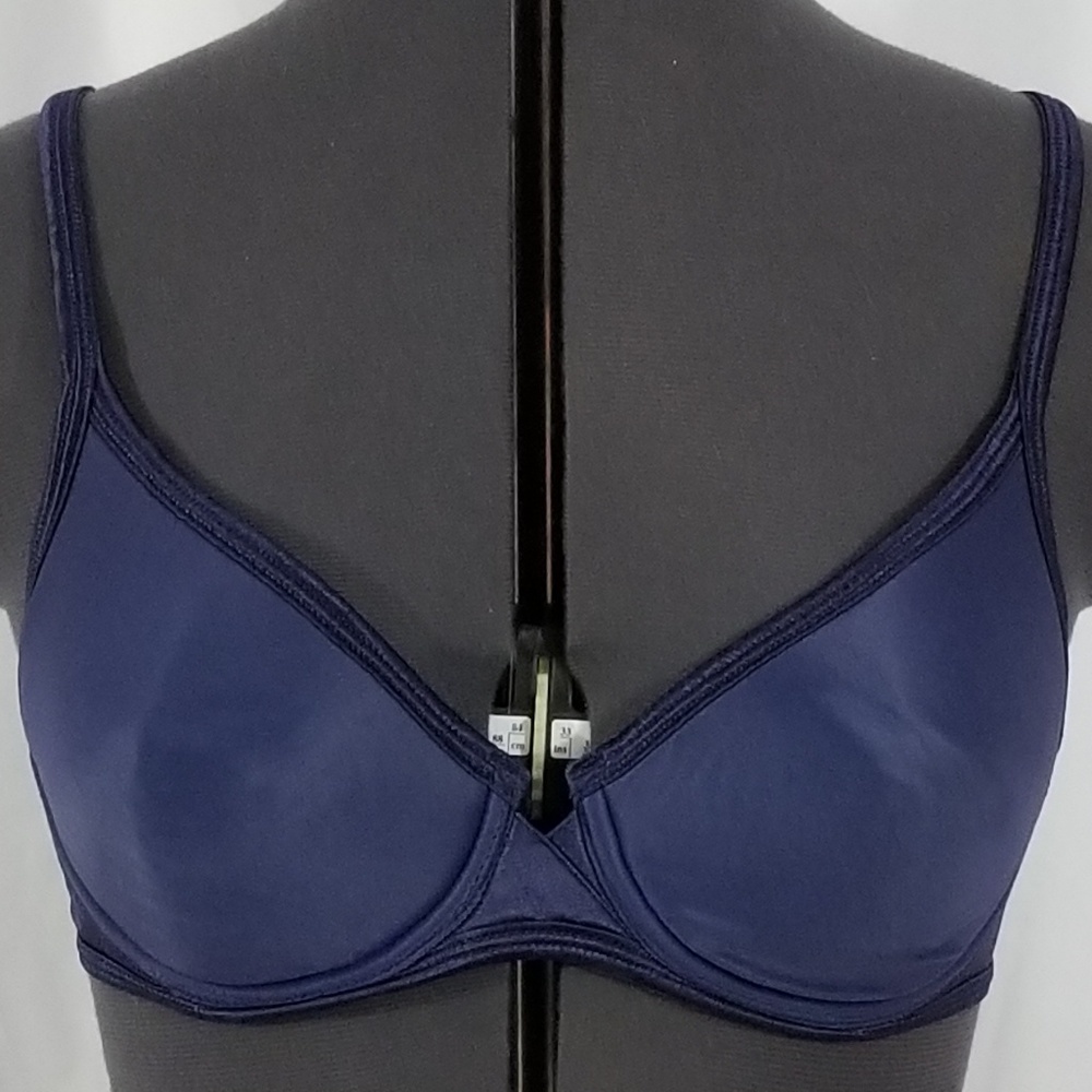 Victoria Secret Navy Underwire Bra Padded 34B